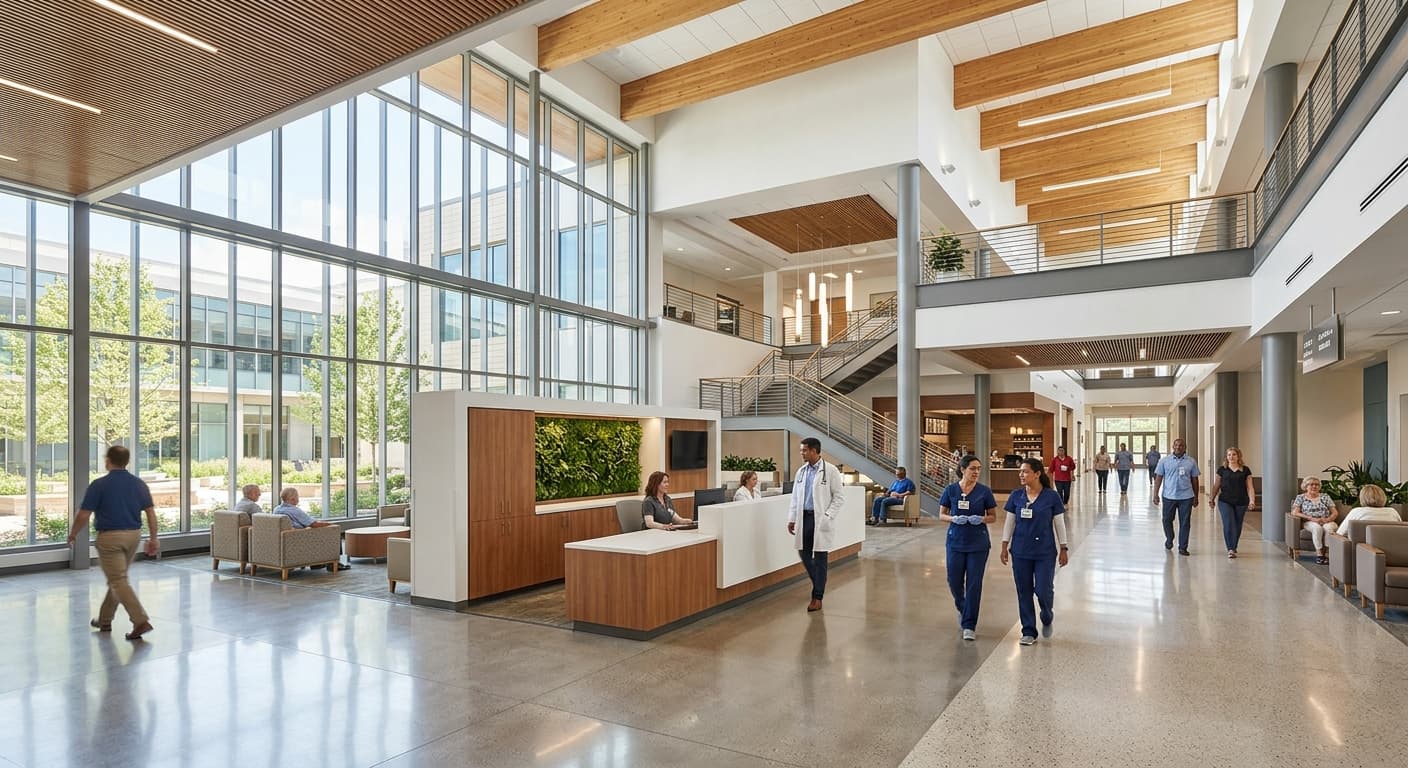 Modern hospital and health system
